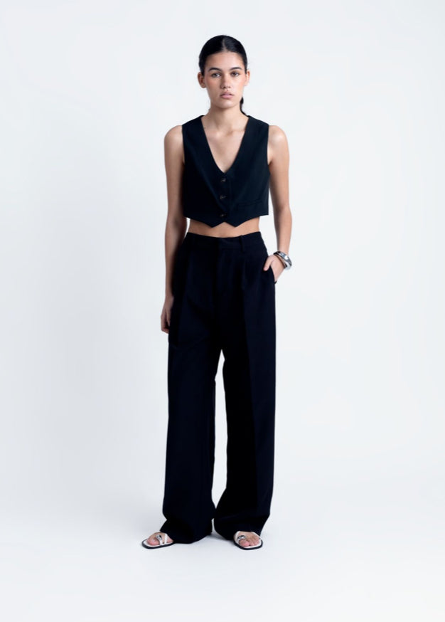 PANTALON PLIEGUES