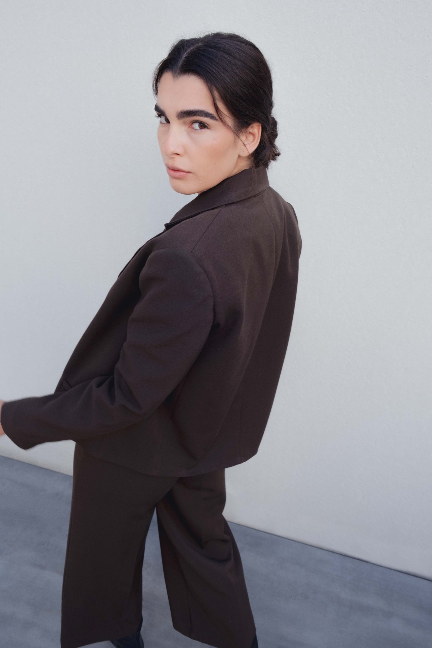 BLAZER CRUZADA CROPPED