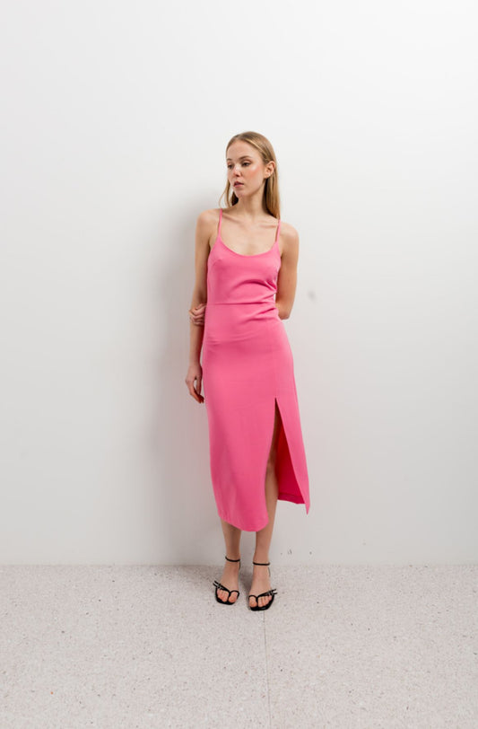 VESTIDO MIDI TIRANTES