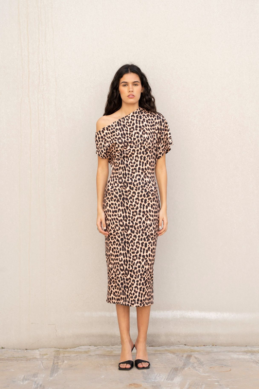 VESTIDO ESTAMPADO ANIMAL PRINT