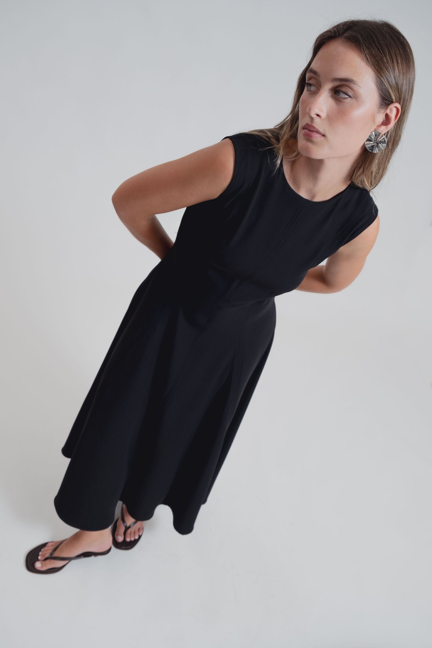 VESTIDO MIDI NESGAS