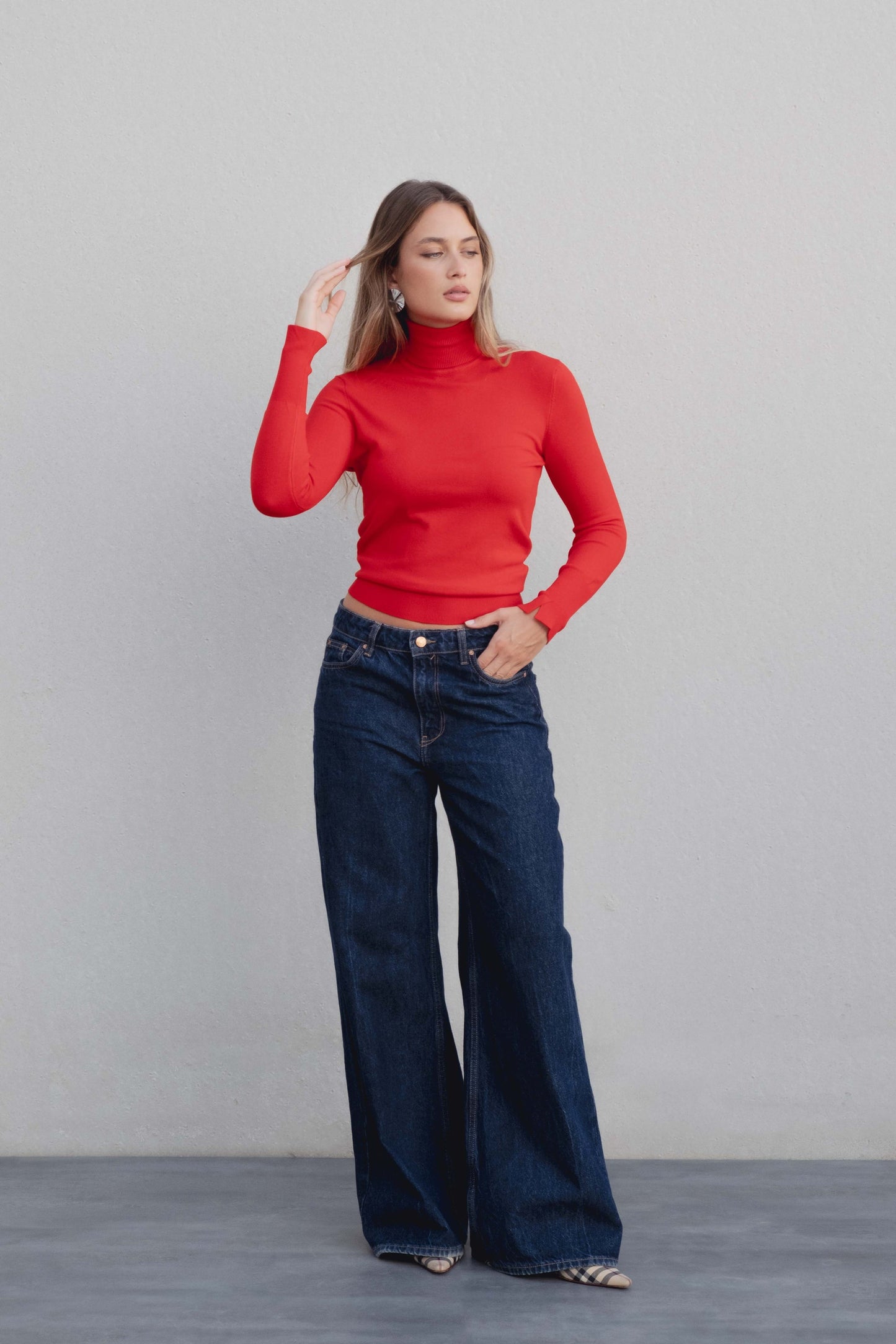 JERSEY BÁSICO PUNTO CUELLO ALTO