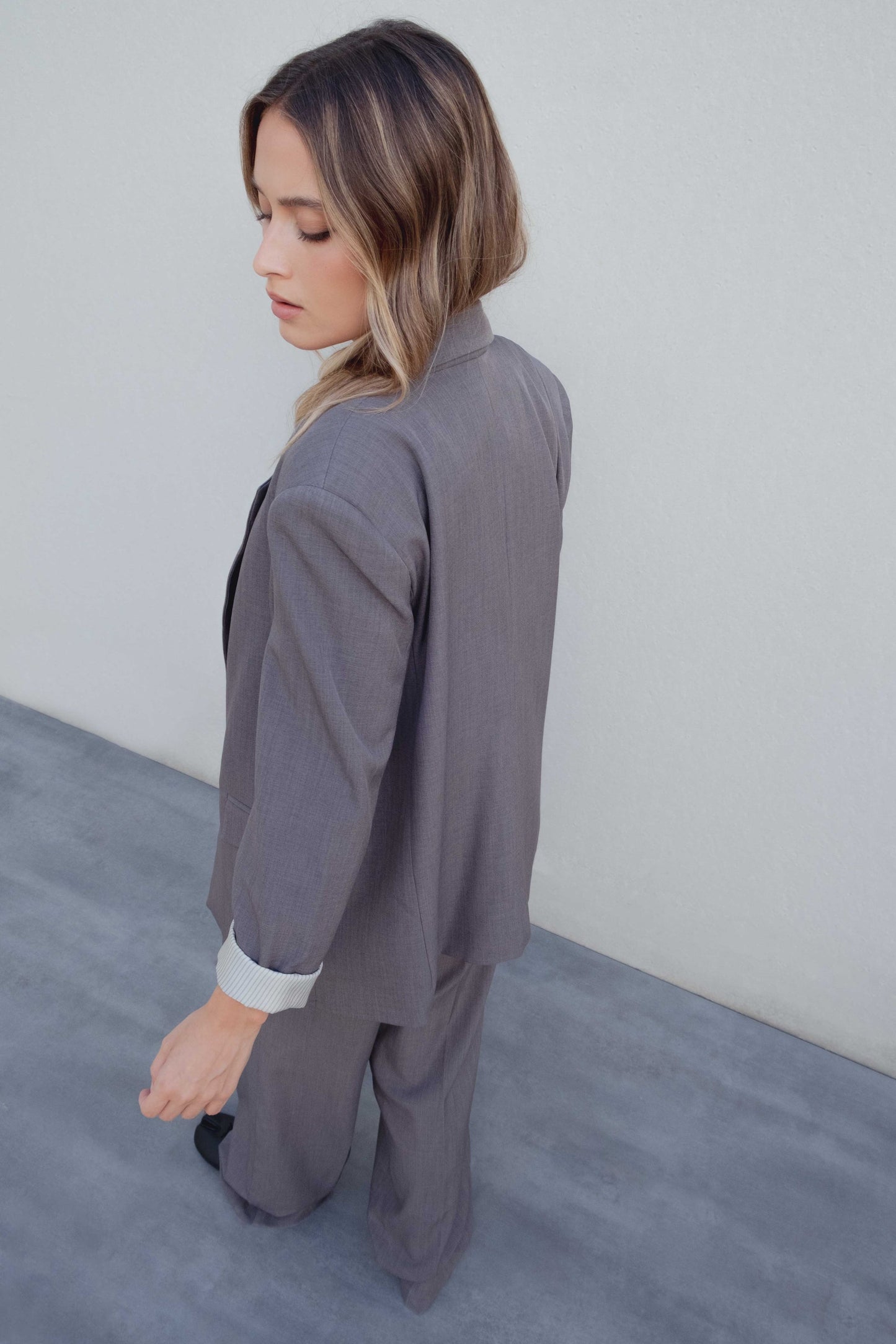 BLAZER PUÑO ESTAMPADO